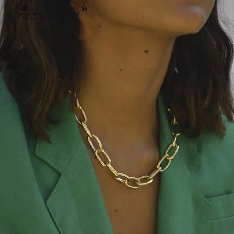 Gold-tone Chain Necklace